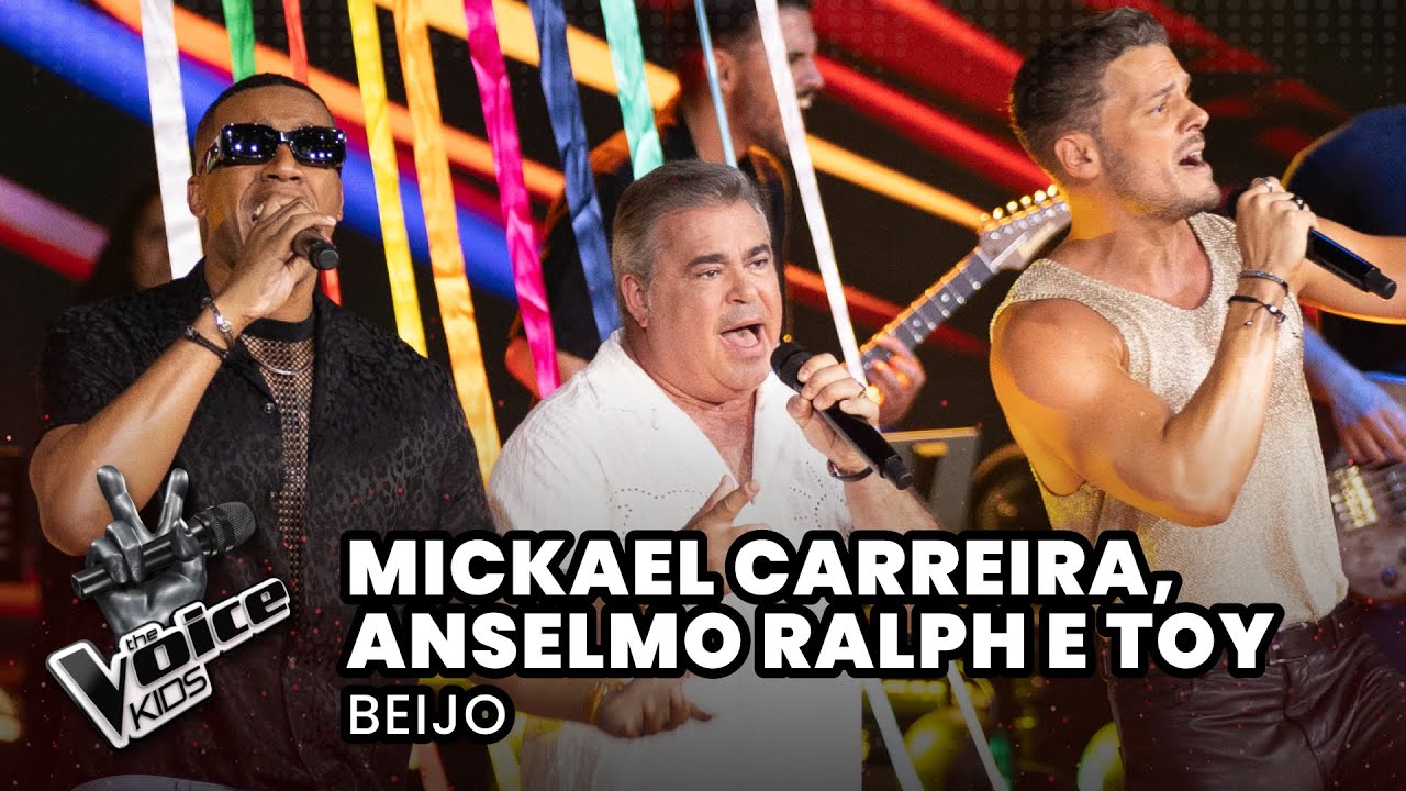 Mickael Carreira, Anselmo Ralph e Toy - 