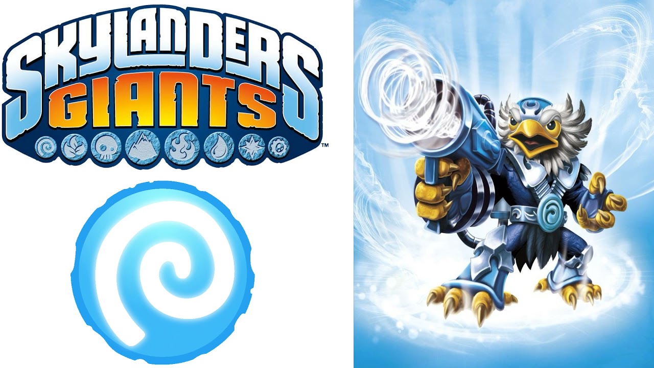 Skylanders Giants Jet Vac Voice Clip