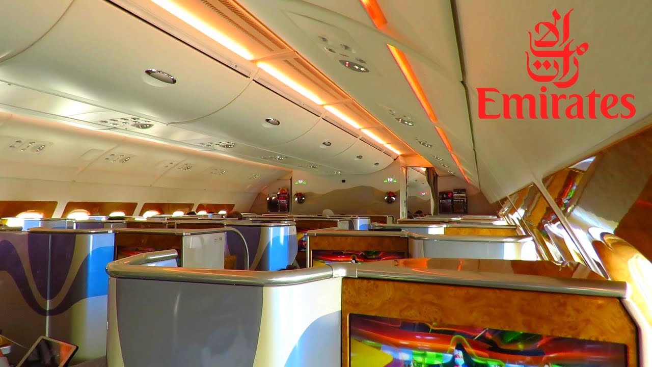 Trip Report Emirates A380 Business Class Bangkok To Hong Kong Emirates Lounge Youtube