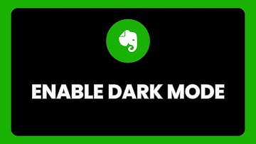 How to Use Dark Mode in Evernote