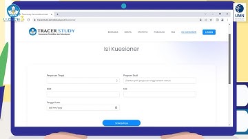 Video Tutorial Pengisian Kuesioner Tracer Study