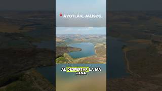 HERMOSO AYOTLÁN JALISCO #short #shorts #jalisco #ayotlan #rancho #drone #presa