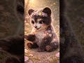 Dreamy Cute Animals - Imaginary baby spectacled bear #animals #baby #adorable #pets #imaginary