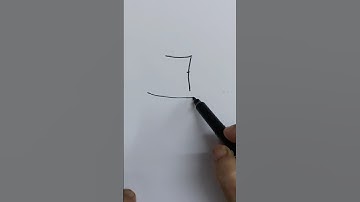 How to Draw a Boat with 7 Number l #ytshortsvideo #shorts #art#boat#howtodraw