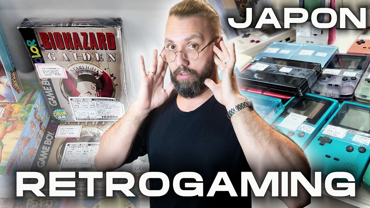 Une BOUTIQUE blindée de RETROGAMING à AKIHABARA ! - VLOG TOKYO JAPON