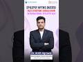 Epilepsy Myths |Dr Ankit Agrawal #epilepsy #medicalreels #neuroscience  #science #epilepsytreatment