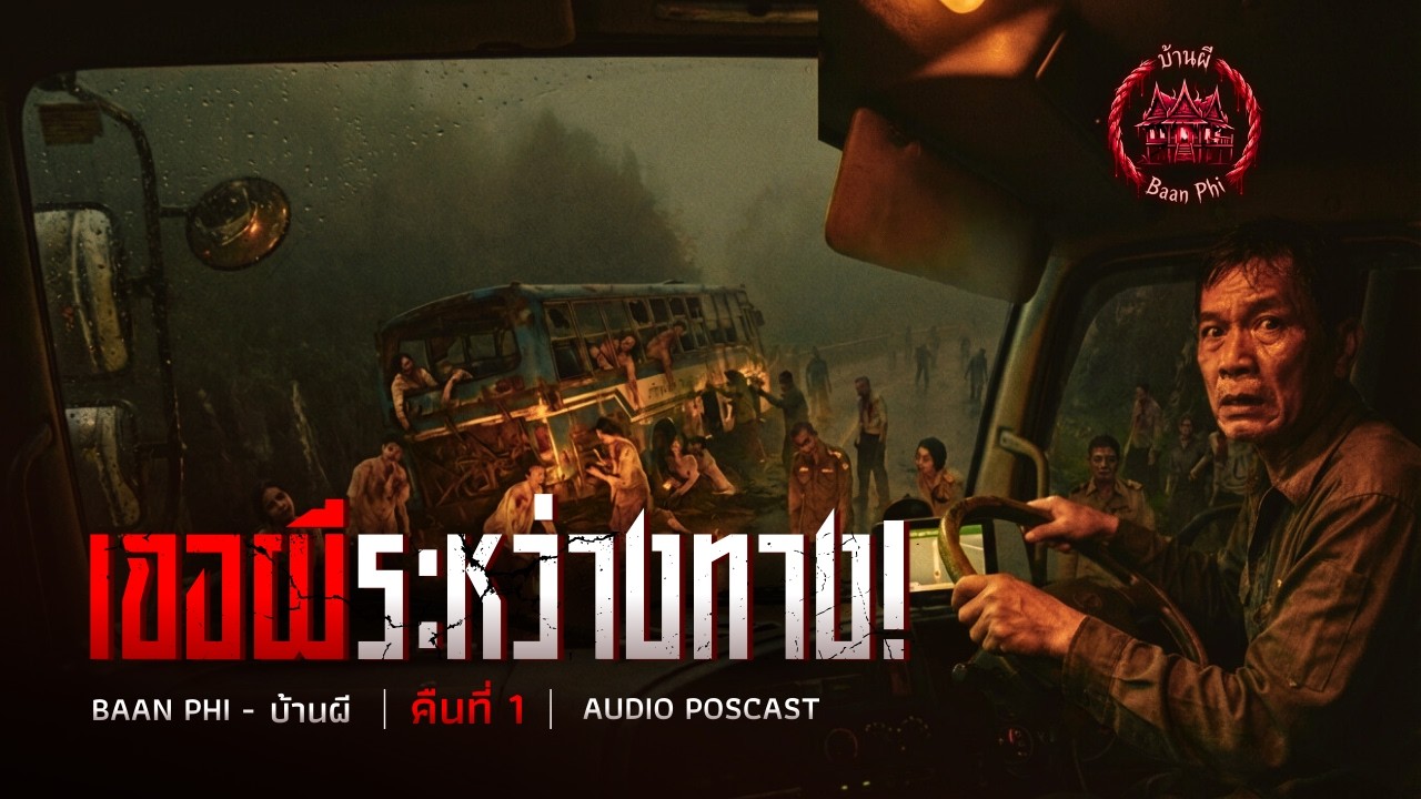 เจอผีระหว่างทาง | ขับรถบรรทุกฝ่าดงผีกลางป่า [คืนที่ 1]