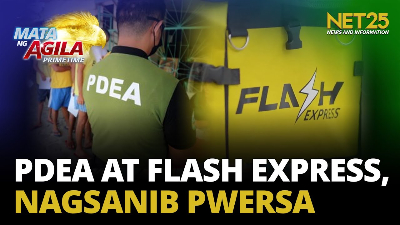 PDEA at Flash Express nagsanib-puwersa kontra drug syndicates