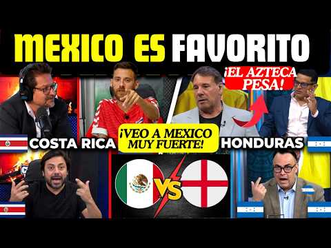 COSTA RICANS AND HONDURANS ADMIT IT: MEXICO IS THE FAVORITE, THE AZTECA STADIUM WEIGHS HEAVY