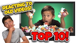 KIDS REACT TO OLD VIDEOS!!! Top 10 Favorite Videos Countdown  #10 Ultimate Angry Birds Space!