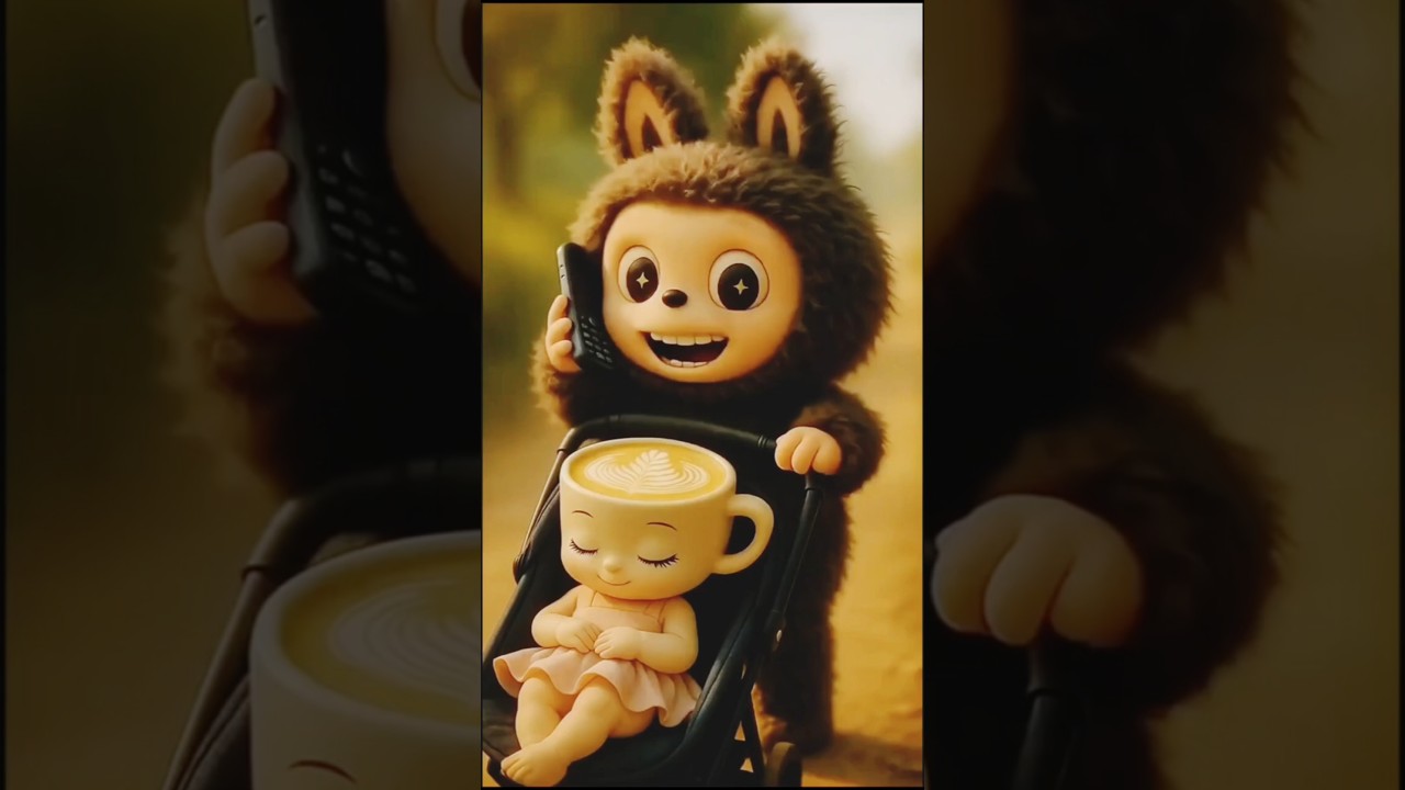 🐰Labubu & Dolphin Save Capichino!🐬💖 