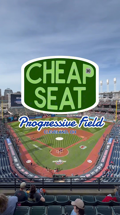 The worst seat at Progressive Field, home of the Cleveland Guardians #mlb #baseball