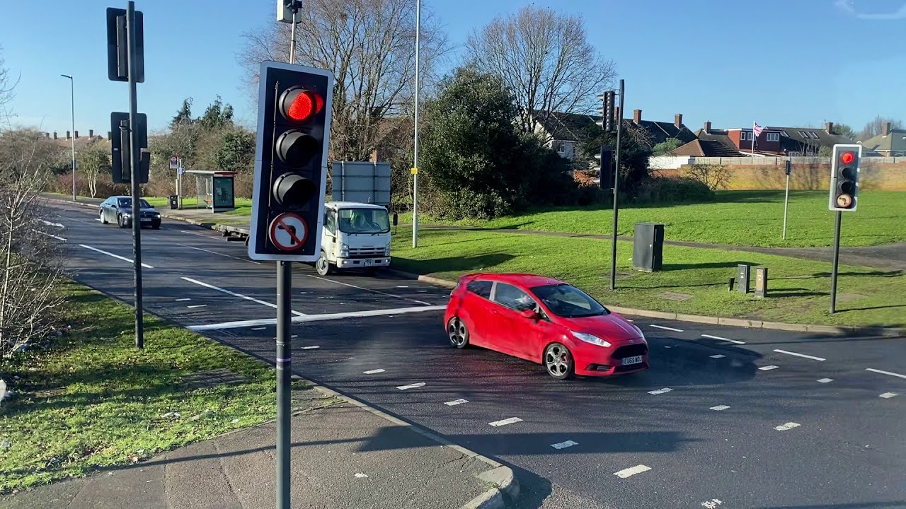 London Bus Ride Harold Wood Station To Romford
