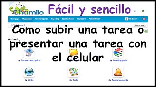 #33 Como presentar una tarea desde la computadora o con el celular en Chamilo 2024