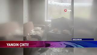 Erzurum Pasi̇nler’de Tüp Patladi