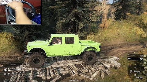 New Vehicle Project 20-67 Scout 600 Mod Review in SnowRunner |pxn v9 steering wheel