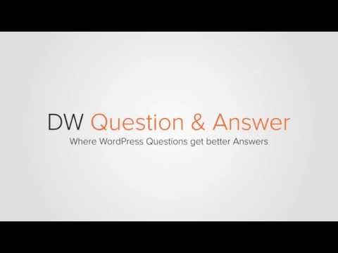WordPress Q&A Plugin   DW Question and Answer Türkçe Dil %100