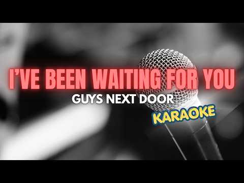 GUYS NEXT DOOR - I'VE BEEN WAITING FOR YOU (karaoke) #music  #lovesong #classic #NANDDOWNUNDER