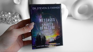 ORACLE CARDS: Messages from the Spirits of Nature Oracle Cards | Full Flip Through