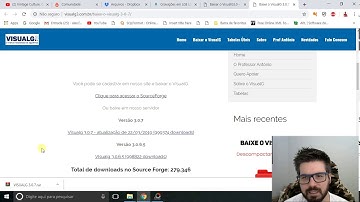 Curso de algoritmo #2  - VisualG 3 para Portugol