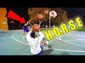 FUNNIEST BASKETBALL TRICK SHOT GAME OF H.O.R.S.E w/ Flight!