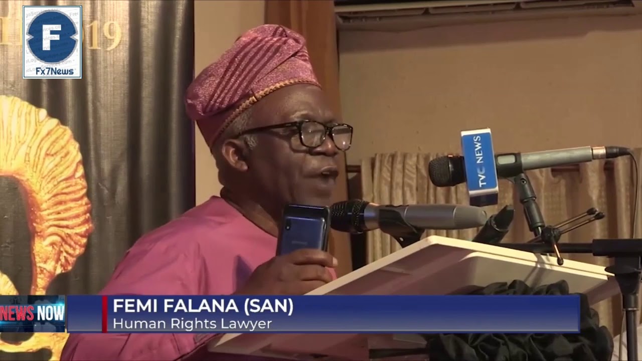 Falana: FG plan terrorism  charge against Sowore - FX7News