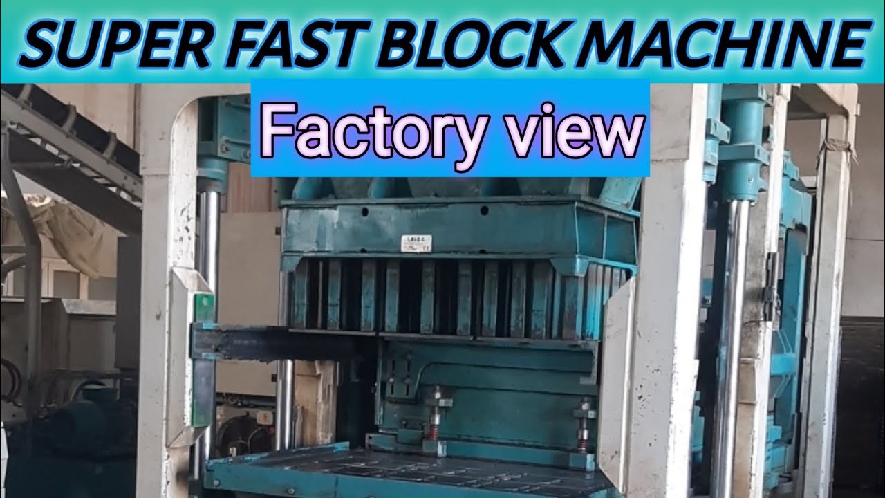 High-speed block production with modern Italian technology!