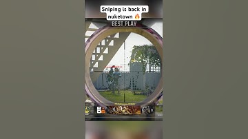 Sniping is back in nuketown 🔥#gaming #shorts #bo6 #blackops6 #cod #sniping #fyp #callofduty