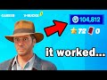 I Spent 100,000 VBucks in 1 Hour!