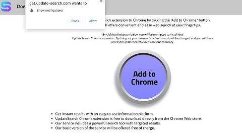 Update-search.com browser hijacker (removal guide).