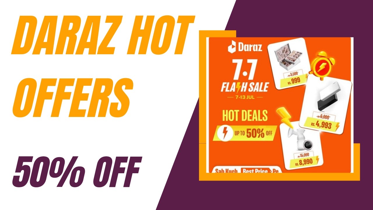 Daraz Hot Offers 🔥 of all times Daraz Online Shopping Discount
