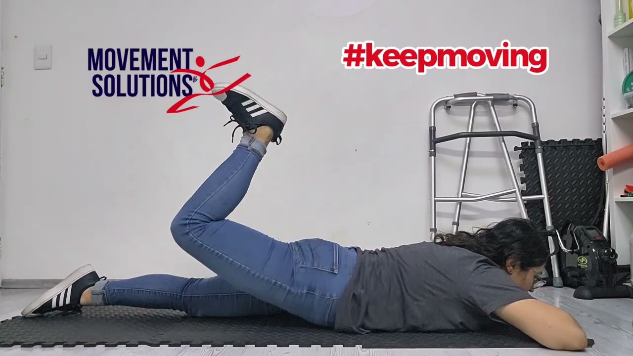 Isotónico de glúteo mayor, contra gravedad