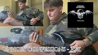 Avenged Sevenfold - Unholy Confessions | Guitar Cover (Both Parts)