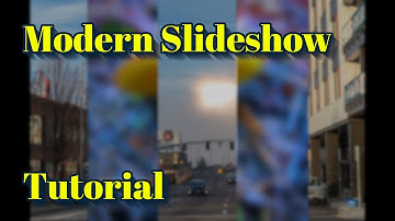 Modern Slideshow Tutorial for Vegas Pro