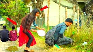 New update Tyre Blast PRANK with Popping balloons | Crazy REACTION with Popping Balloon Prank Funny