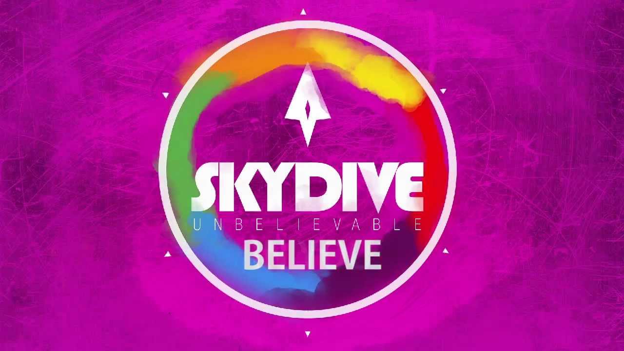 Skydive Unbelievable (official lyrics video) YouTube