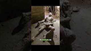 la erupción del volcan vesubio en pompeya