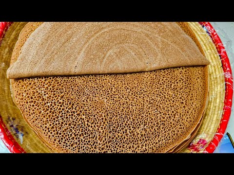 ብቀሊል ኣገባብ ኣሰራርሓ እንጀራ/injera best traditional recipe revealed