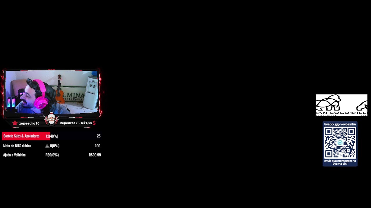 🟢 LIVE DA VELHOTA!  -   Siga @vovozinhac