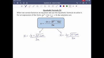 Quadratic Formula (1)