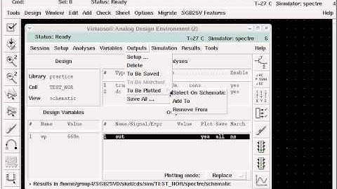 [Part 4] Cadence Tutorial--Sweeping Parameters