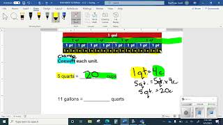 Lesson 13.2 - Reteaching Video 1 - Customary Units of Capacity - Equivalents