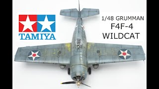 Tamiya 148 F4F-4 Wildcat Full Build