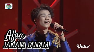 Persembahan Terkahir Afan di DA5 Janam-Janam