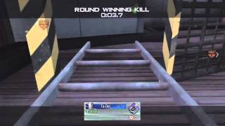 INSANE DOUBLE THROWING KNIFE CANCEL WALLBANG!!