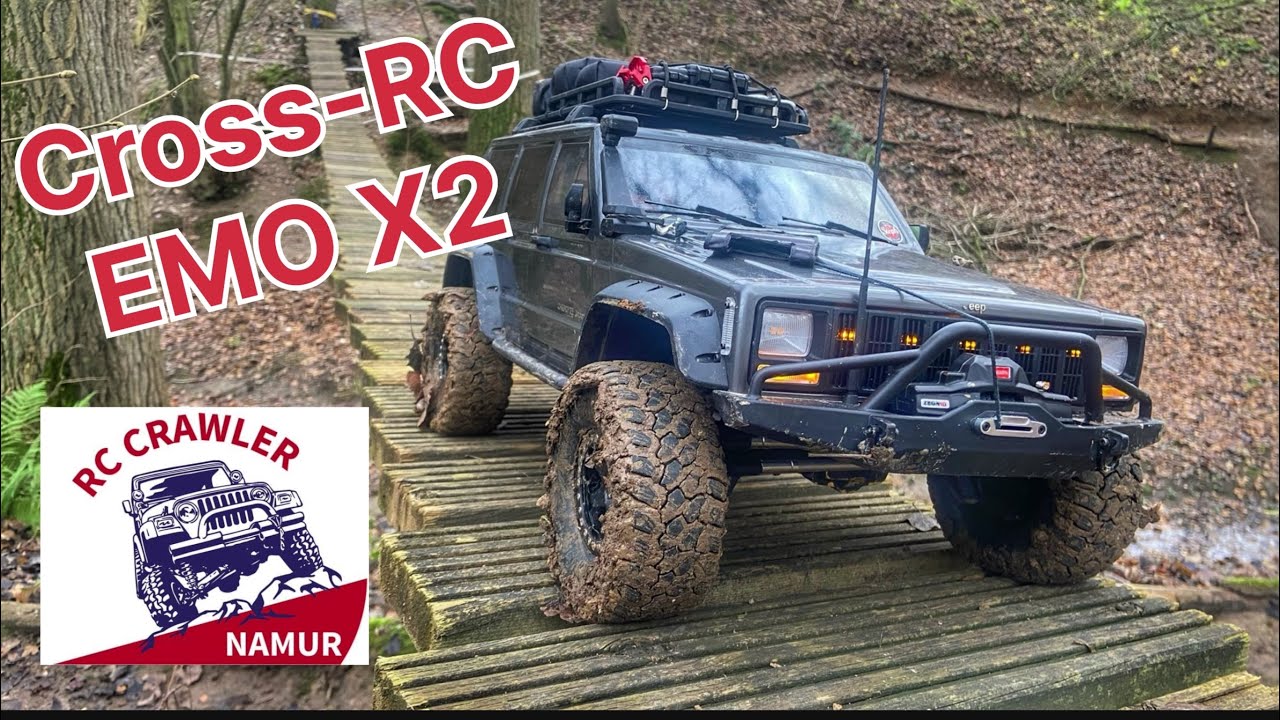 Jeep XJ Cherokee - EMO X2 - RC Crawler Namur 🇧🇪