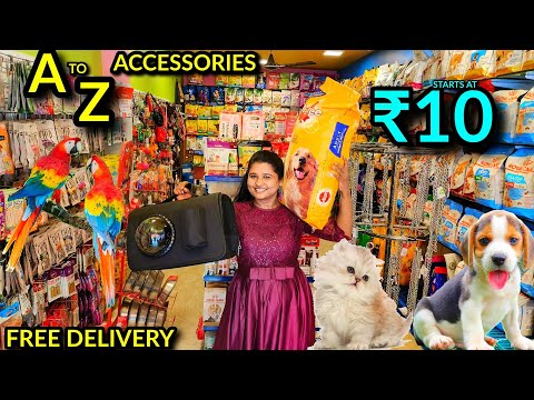 Cheapest Pet Super Market | A To Z Pet Accesories x Food | Starts At 10