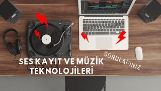 Ses Kayıt Ve Müzik Teknolojileri Sorularınız Home Studio, Ses Kartı, Mikrofon, Teknik Detaylar