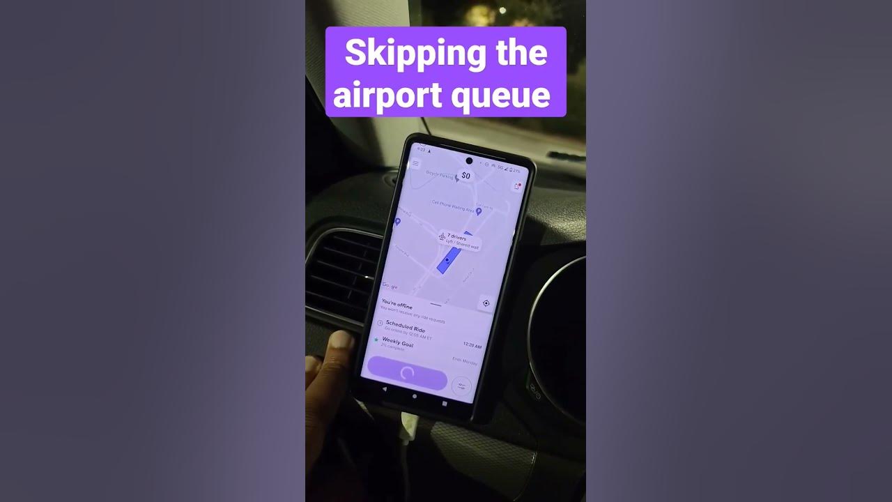 skipping-the-lyft-airport-queue-airport-lyft-youtube
