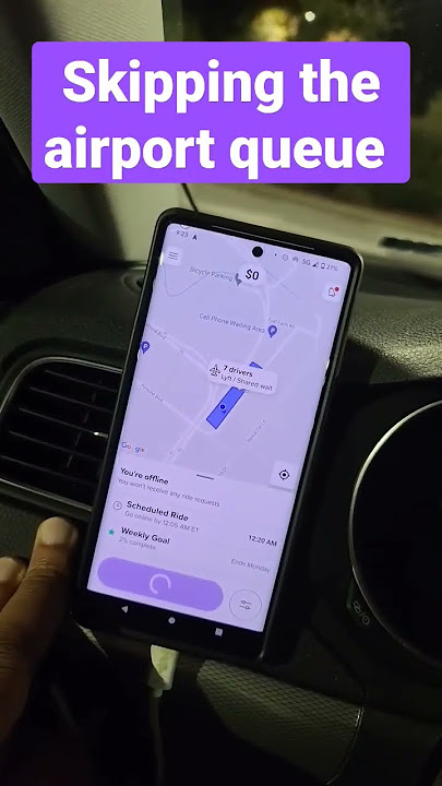 Skipping the Lyft Airport Queue #Airport #lyft